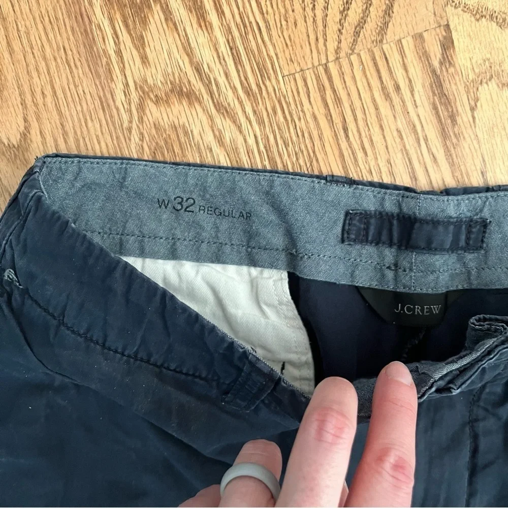 J. Crew Men's Dark Blue Khakis